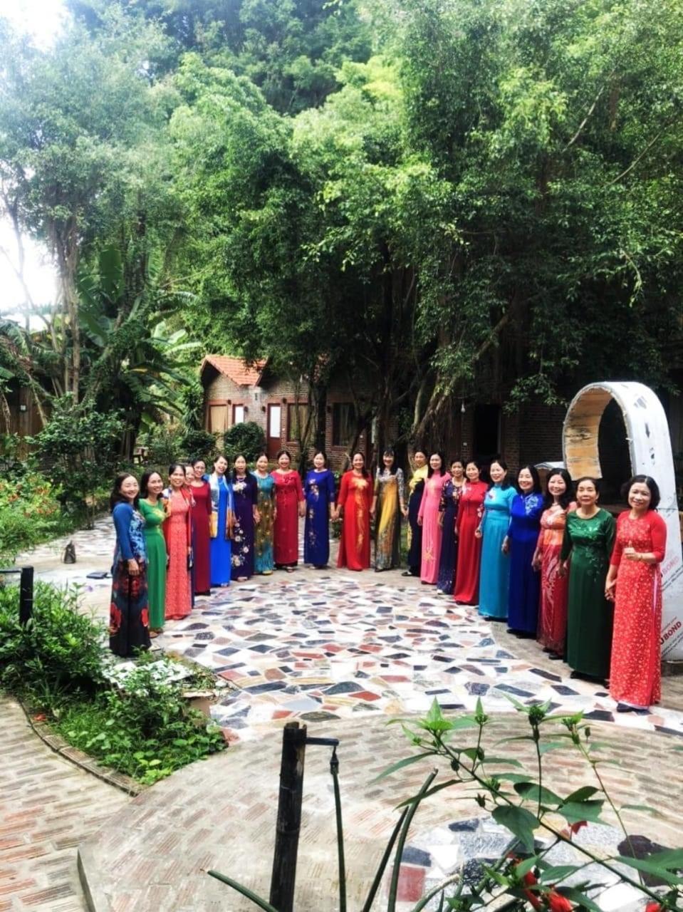 Trang An Lim Garden Hotel Xuan Son Exterior foto